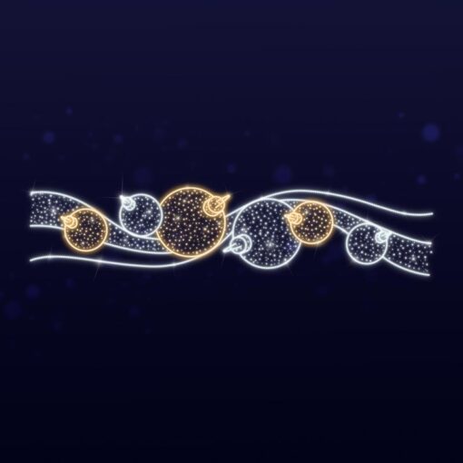 Уличная перетяжка 707-004, светодиодные растяжки над дорогой, Светодиодные уличные растяжки