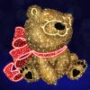 Светодиодная фигура медвежонок, световая фигура