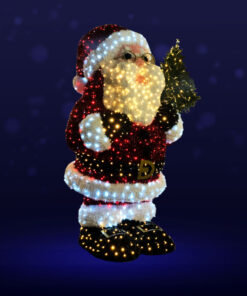 Светодиодная фигура САНТА КЛАУС 880-003, каркасные светодиодные фигуры, купить светодиодные фигуры